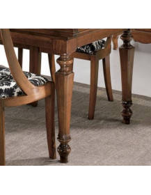 Tavolo rettangolare 160 allungabile massello di Noce