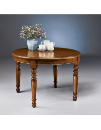 Tavolo rotondo allungabile d. 120 ( d. 160 )