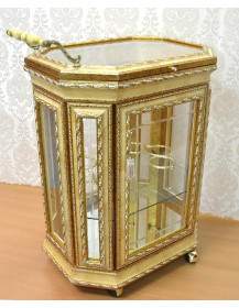 Carrello bar CREAM Barocco