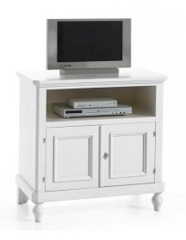 Porta - Tv  legno bianco - noce