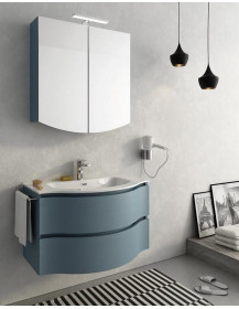 Monoblocco cm. 85 sospeso WAYBLU  Blu Colomba Tranchè