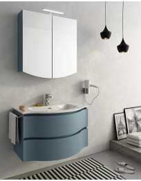 Monoblocco cm. 85 sospeso WAYBLU  Blu Colomba Tranchè