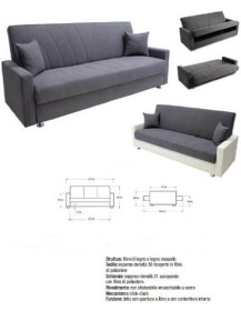 Divano-letto Click Clack    SINGOLO