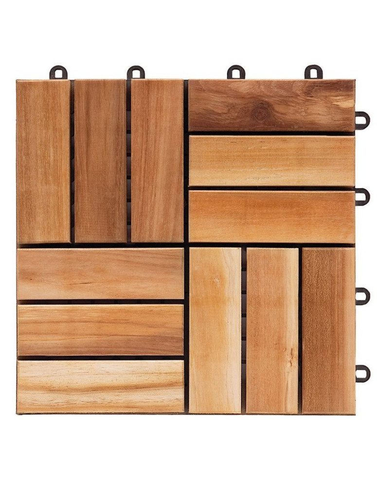Quadrotto 30 x 30 in  legno di Teak