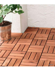 Quadrotto 30 x 30 in  legno di Teak