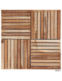 Piastrella in Teak 50 x 50