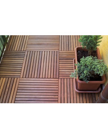 Piastrella in Teak 50 x 50