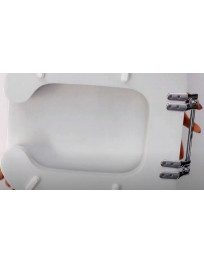 Sedile  H.10 cm. aperto  forma VELARA   Ideal Standard ( compatibile Vedi Tabella )