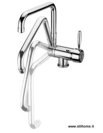 Miscelatore sottofinestra ribaltabile