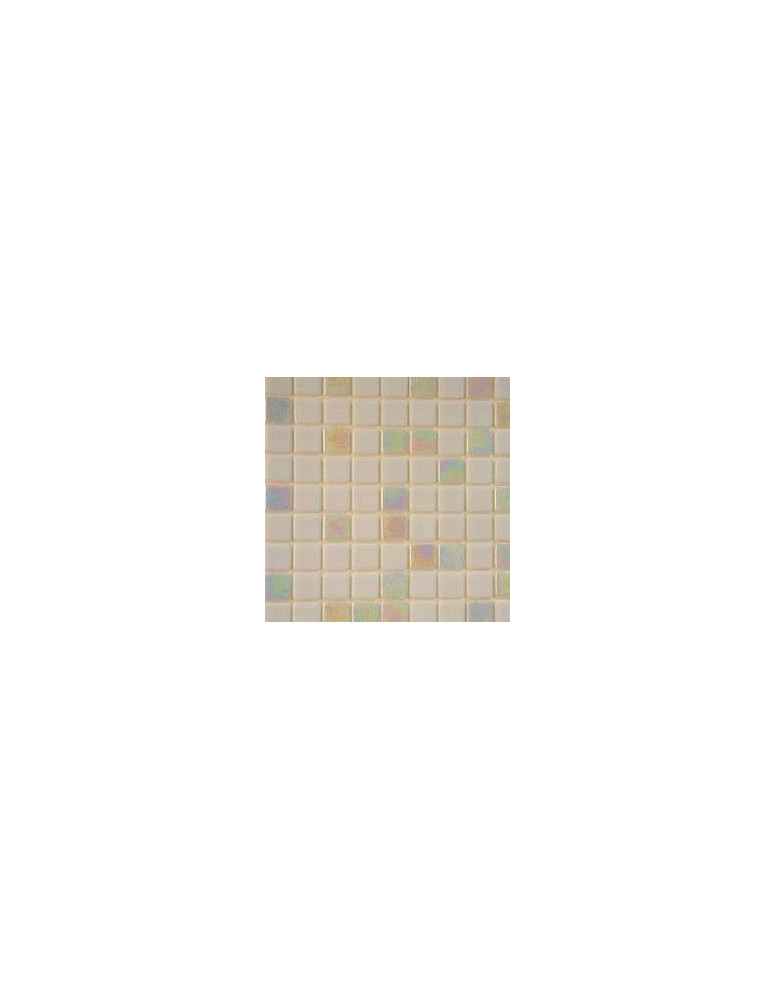 Mosaico vetroso MIX iridato cm. 33,5 x 33,5  ( tessere da mm. 25 )
