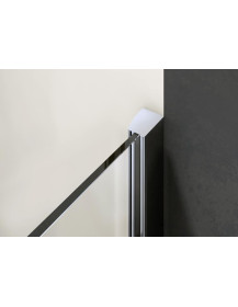 Walk-In cristallo 6 mm. e altezza 2 mt.