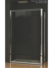 Porta per nicchia 1 anta scorrevole h. 1,90 m. cristallo temperato di sicurezza 6 mm.