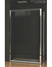 Porta per nicchia 1 anta scorrevole h. 1,90 m. cristallo temperato di sicurezza 6 mm.