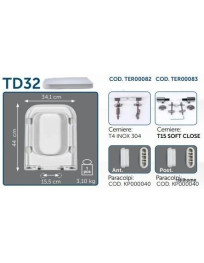 Copriwater per ARCADIA Ceramiche